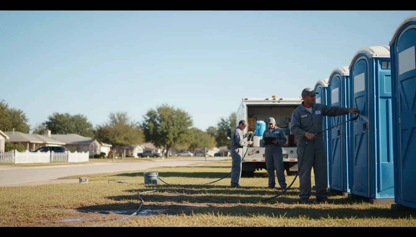Long-Term Portable Toilet Rental in South Sterling, PA near me